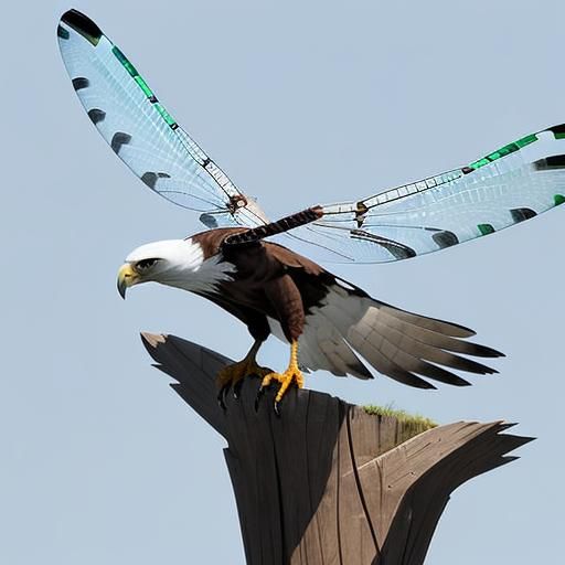Dragonfly Eagle Hybrid: A Striking Transformation
