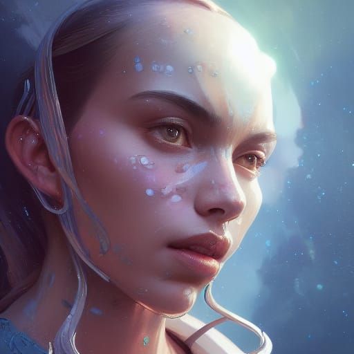Detailed Portrait of Valerian in Dynamic Lighting