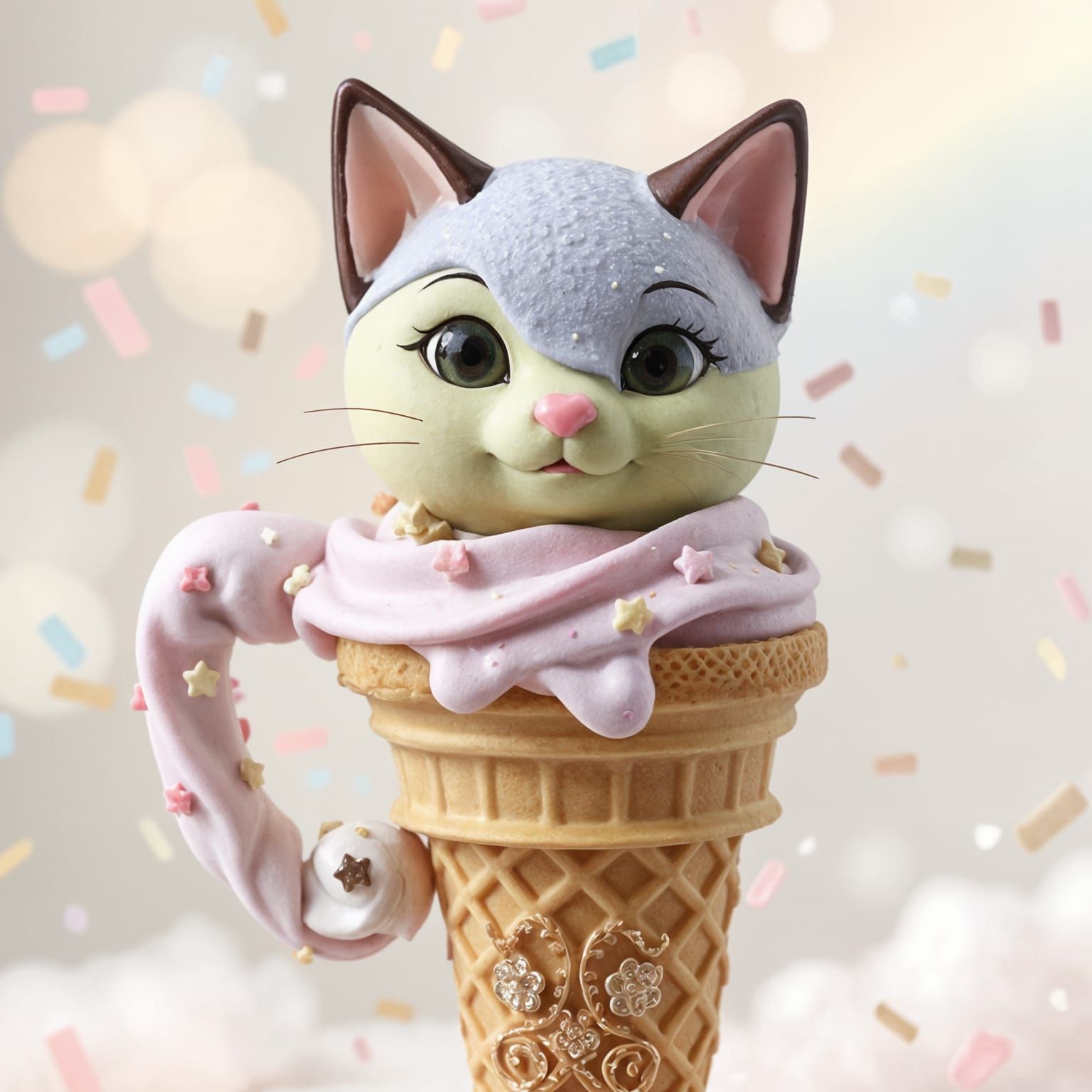 Meowgical Ice Cream