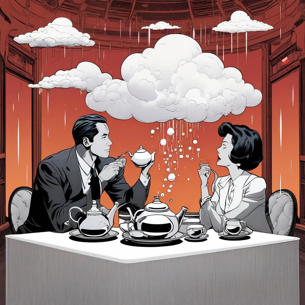 Argument Over Teapot Tempest