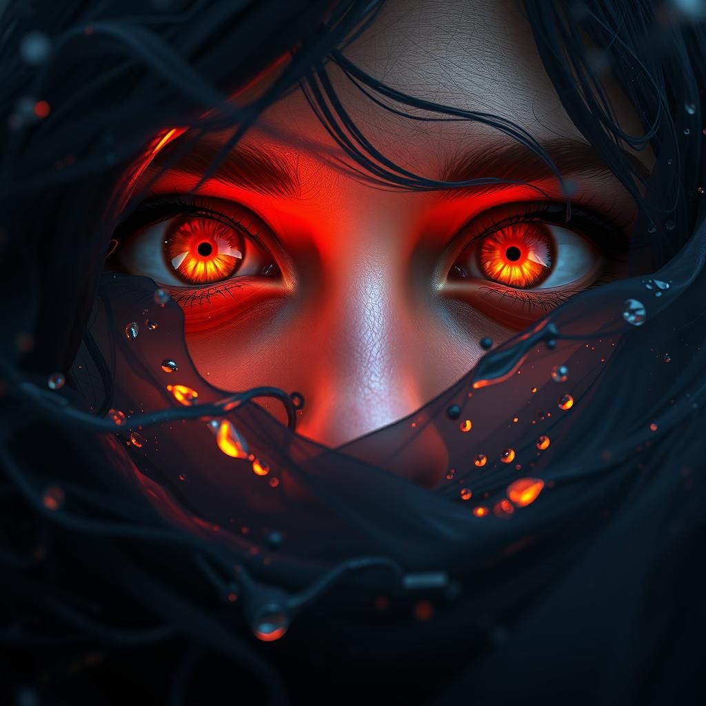Innocence and Deception: A Fantastical Digital Painting