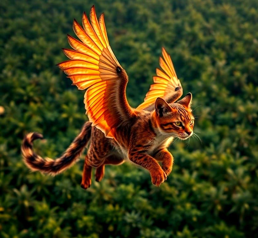 Flying Cat