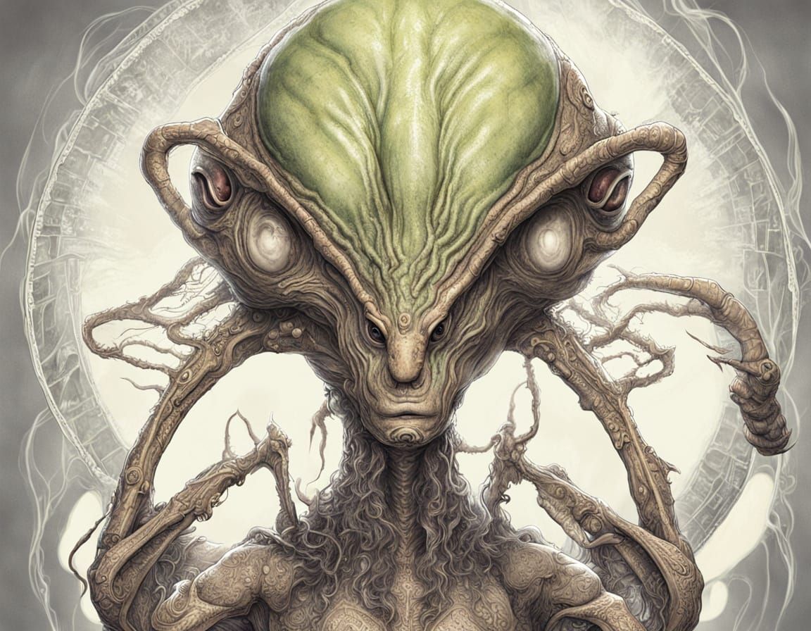 Fictional Absurd Alien Creature