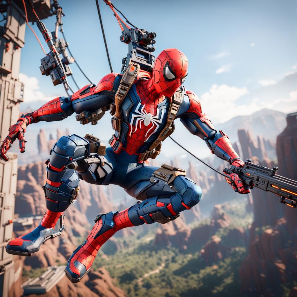 Spiderman in Apex legends