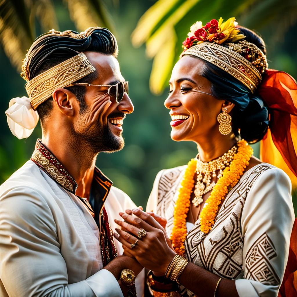 Romantic Proposal in Bali: A Golden Moment