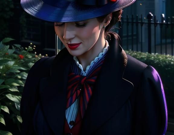 Magical Mary Poppins Illustration