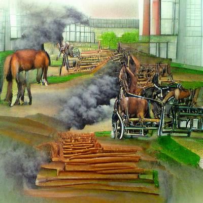 19th Century Transition from Agriculture to Industry