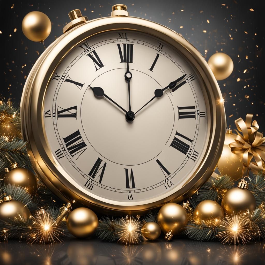 New Year's Eve Countdown Clock