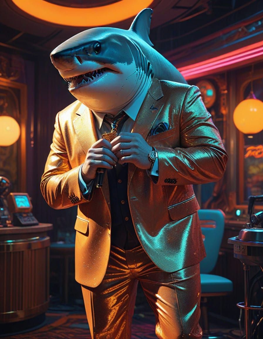 "So I said, Natalie, darling, I'm not attacking you... I wanted your autograph... but it was too late, she swam away... ...