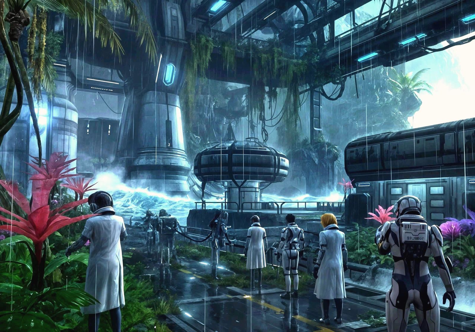 Vibrant Tropical Colony on Ragol