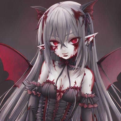 Abstract AI Interpretation of Evil Concept