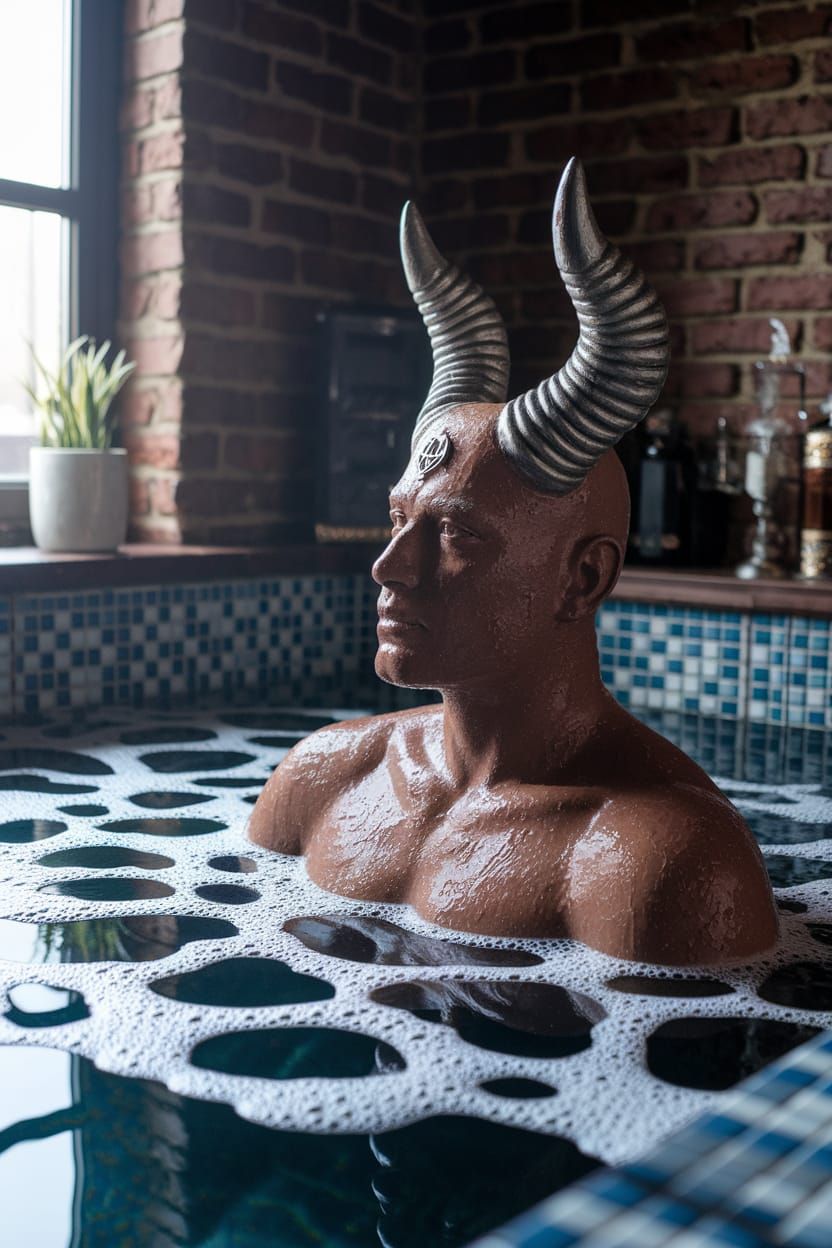 Baphomet's Brimstone Bath Bubbles