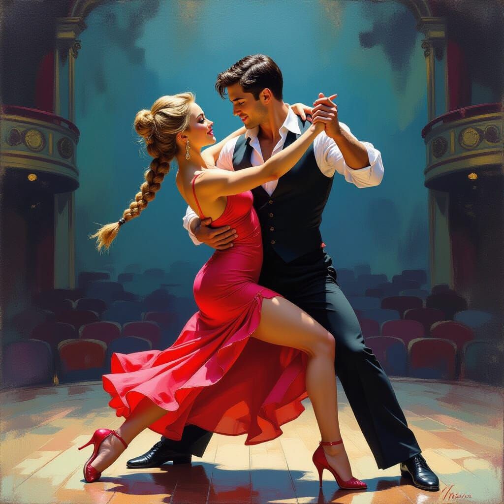 Dynamic Latin Dance on Stage, Gurney Style