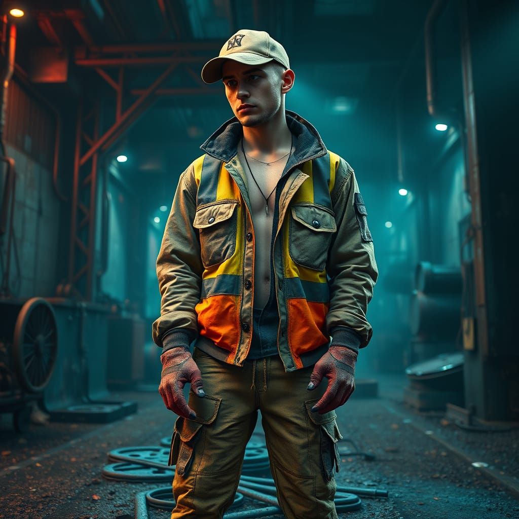 Gritty British Chav in a Fantastical Industrial Realm