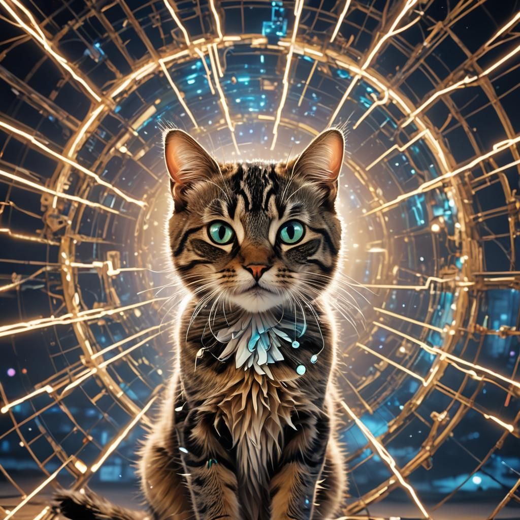 Cat in Cyberspace Festival: Detailed Digital Art