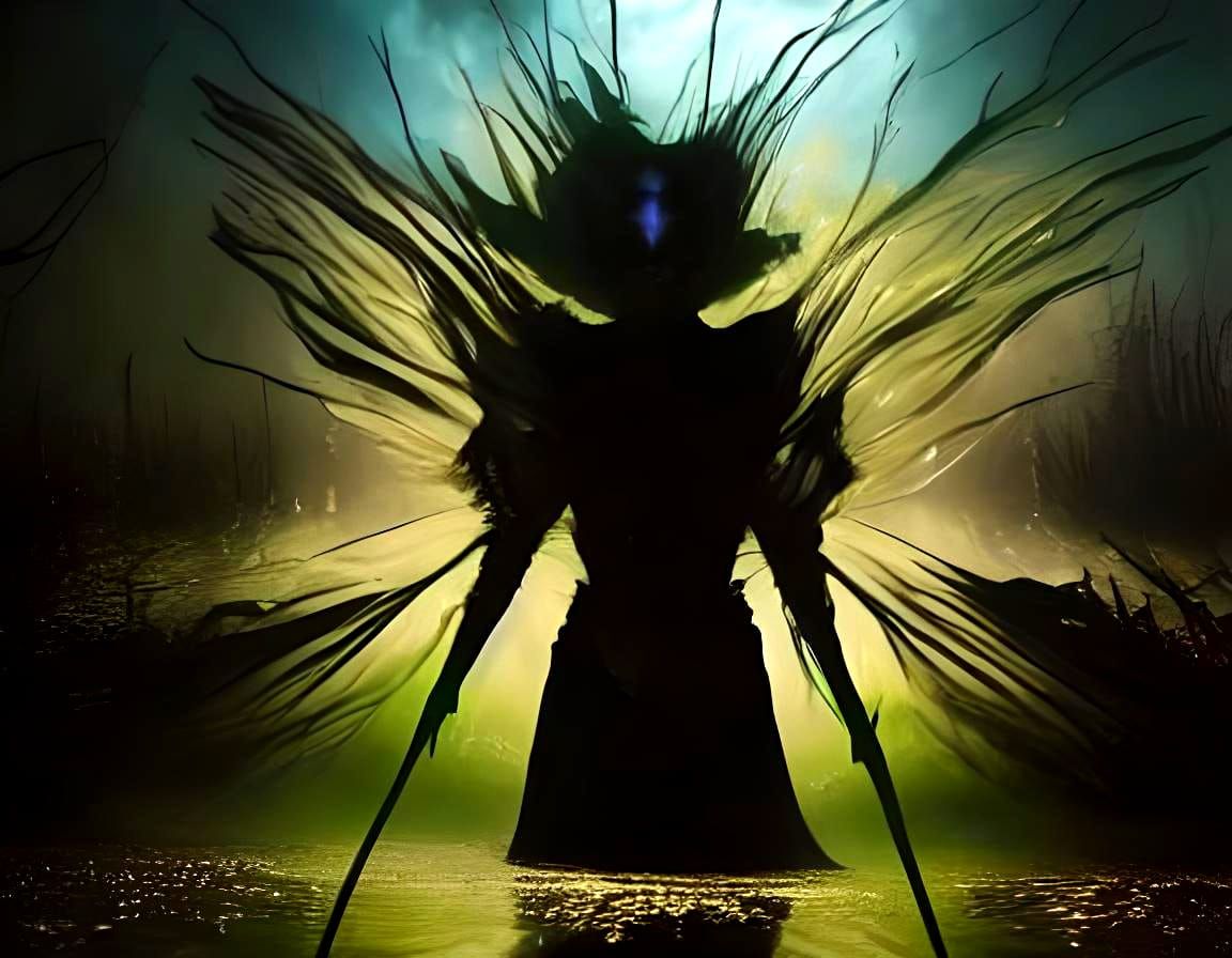 The agony of the black fairy