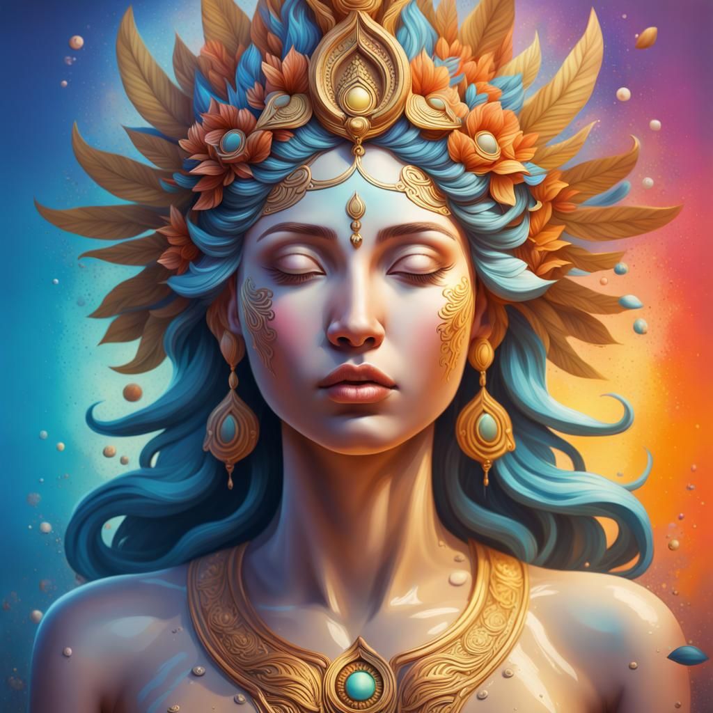 The mythical Goddess of Inner peace
