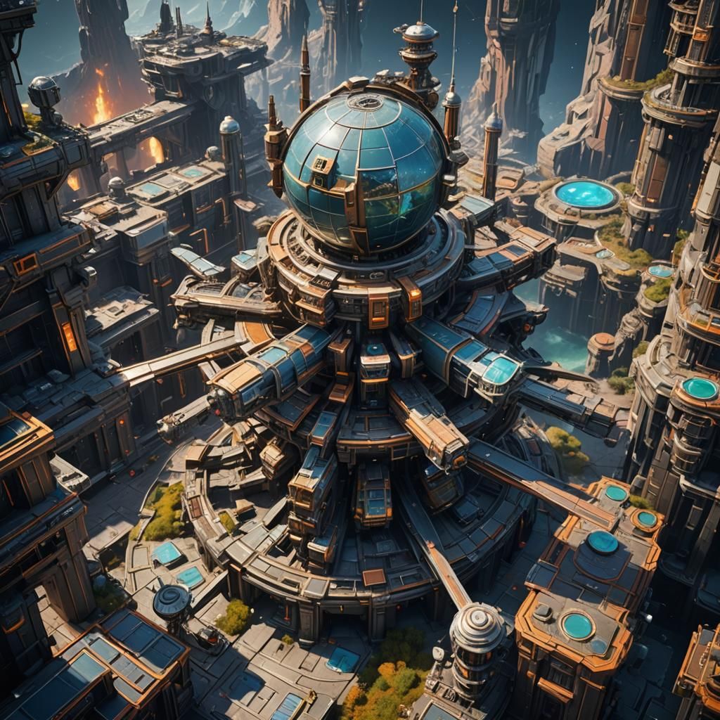 Galactic Metropolis Unveiled