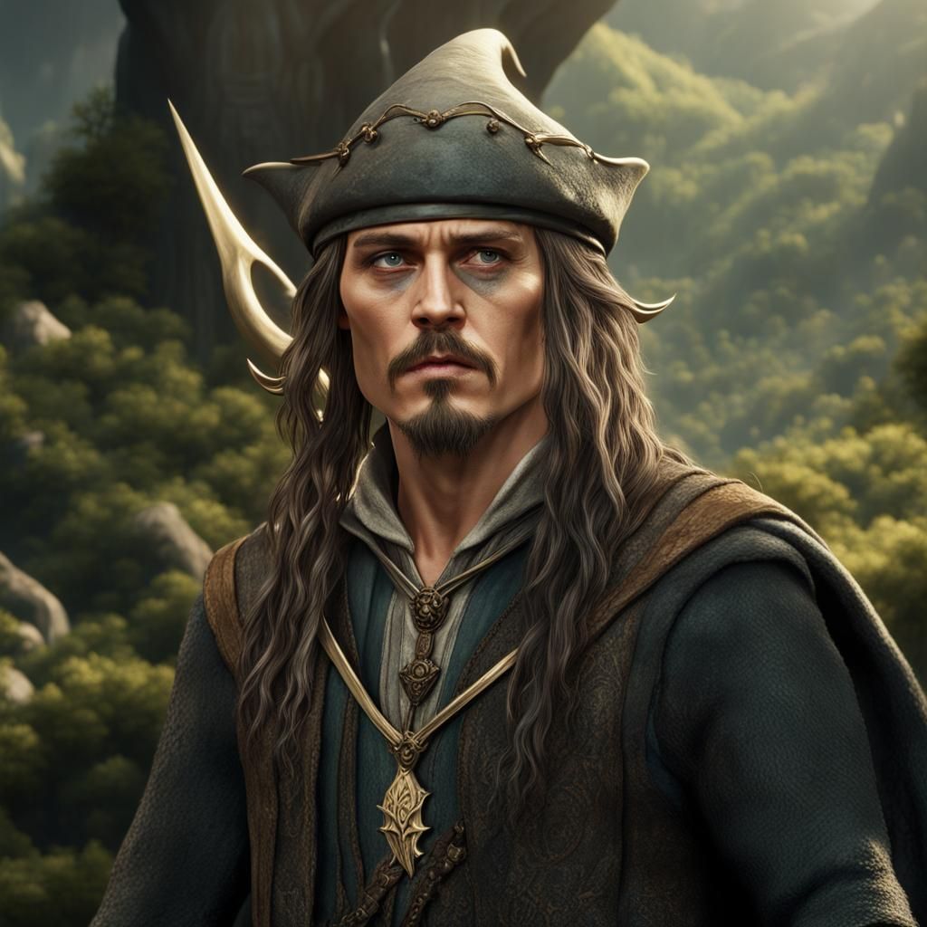 Elf Lord Fantasy Concept Art in 8k Resolution