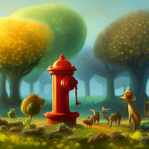 Futuristic Minimalist Terrarium Concert in Golden Light