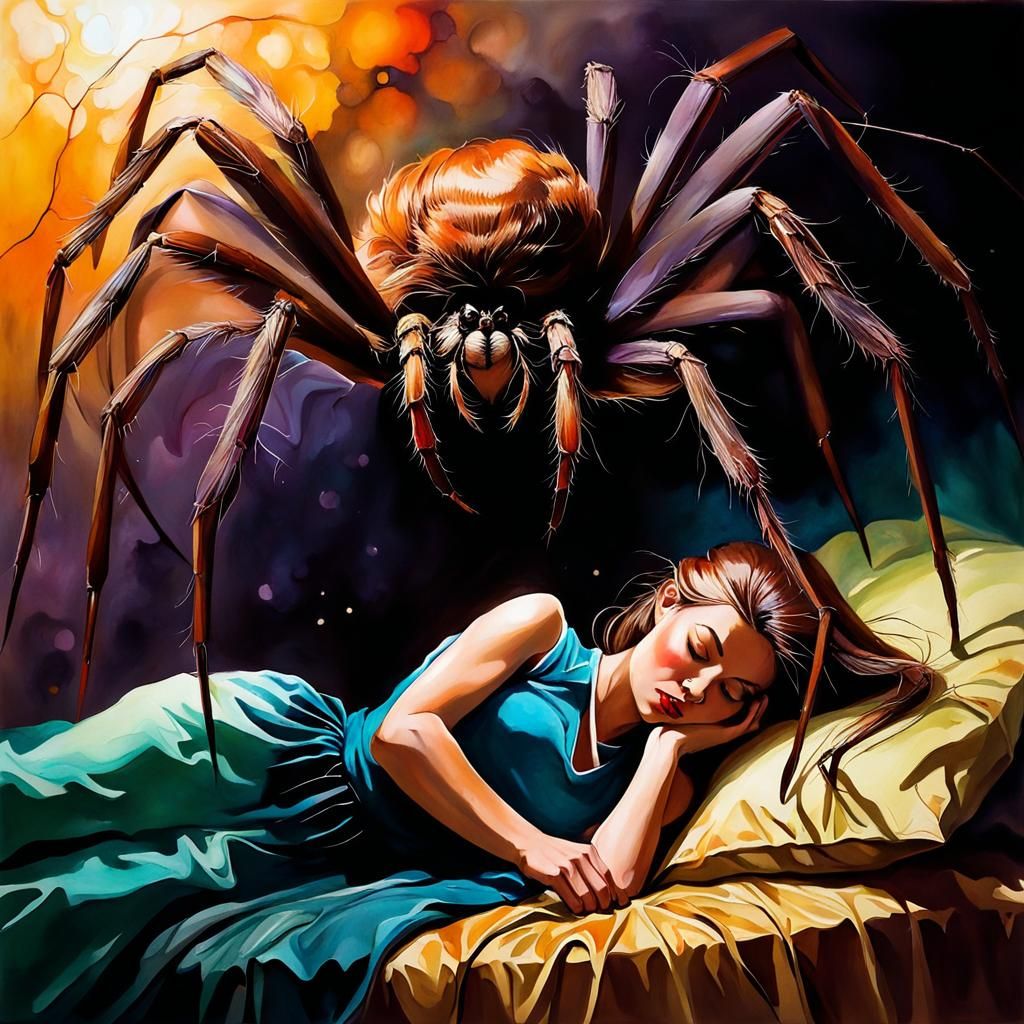 Spider Bite Dream in Alcohol Ink