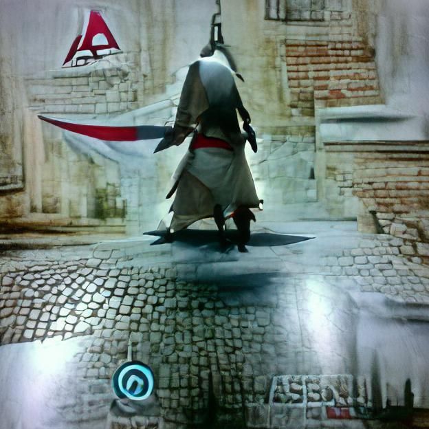 Assassin's Creed Character on Rooftop