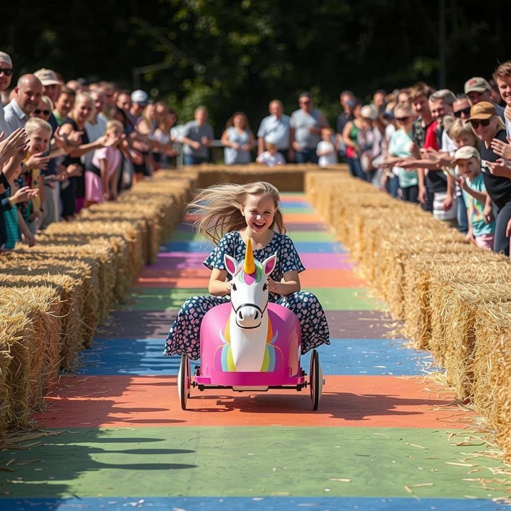 Soapbox race 1: The Mad Unicorn