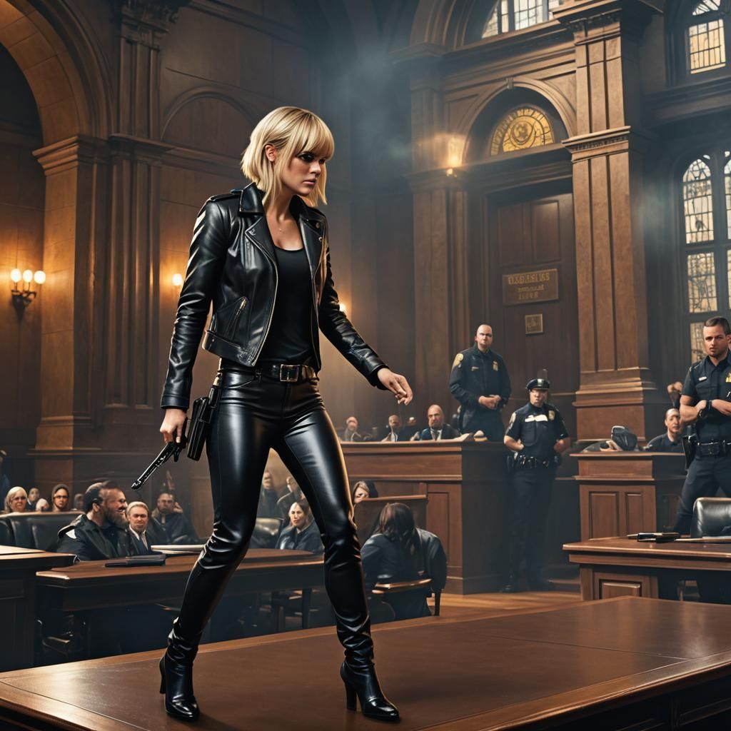 Anna Faris Lookalike Arrested, Detailed Matte Painting