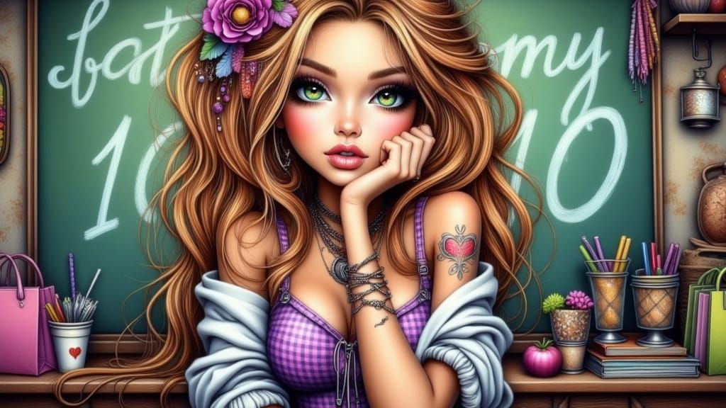 Cheeky School Brat 19