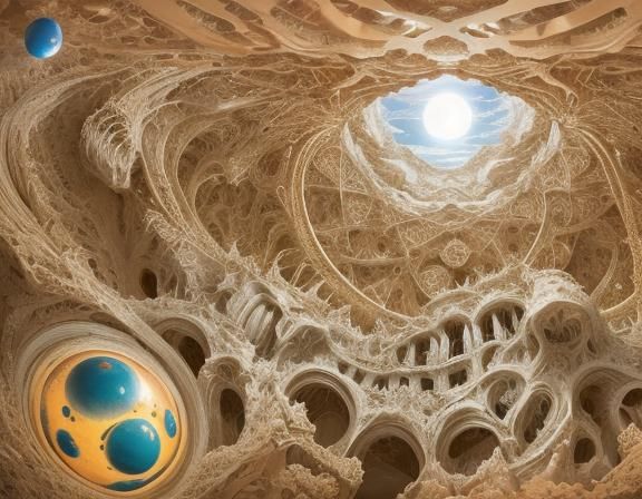 Distant Exoplanet with Sentient Ocean