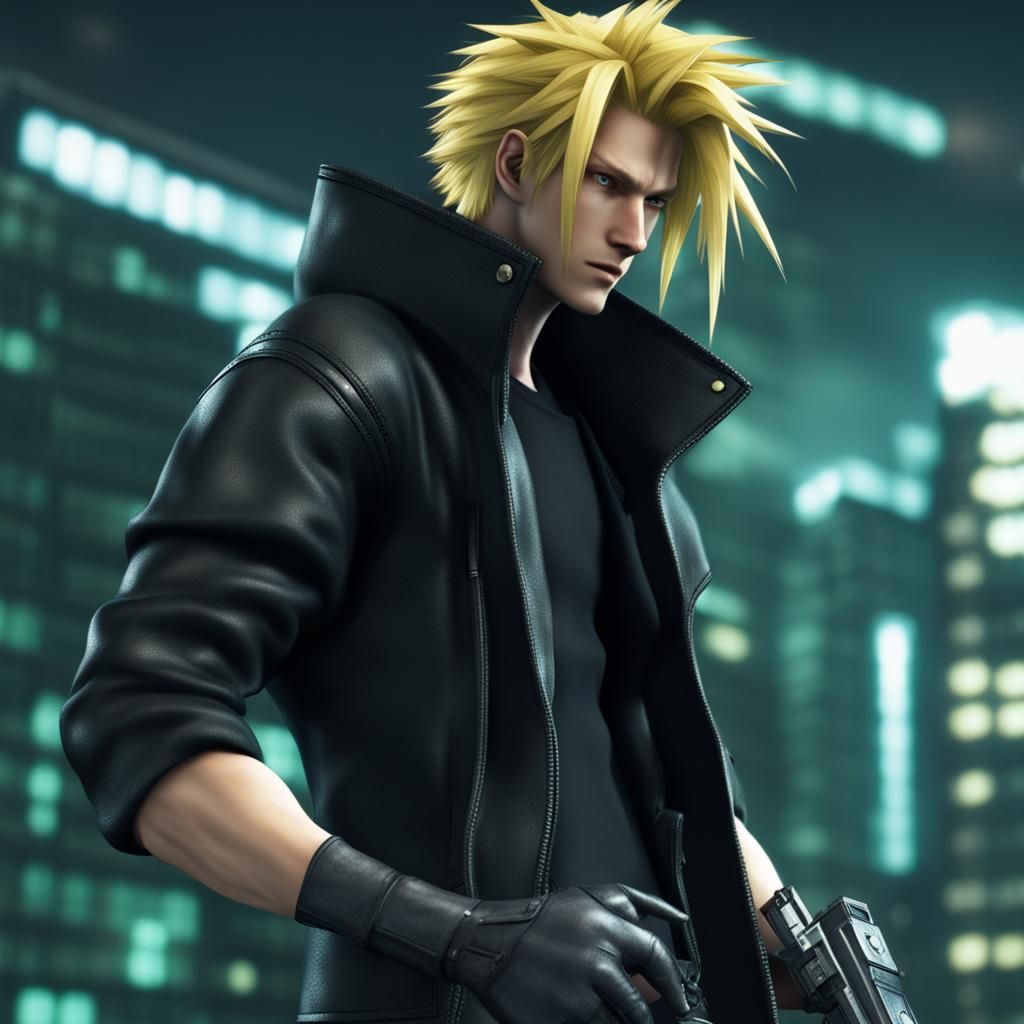 Advanced Hacker in Final Fantasy VII Style