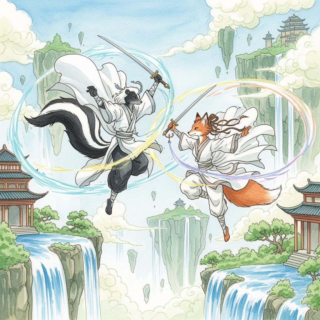 Furry Wuxia Fantasy - Sword Dance