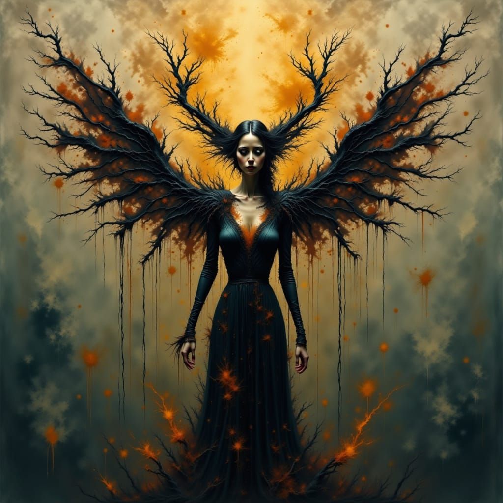 Bleeding Heart: Digital Art with Intense Emotion