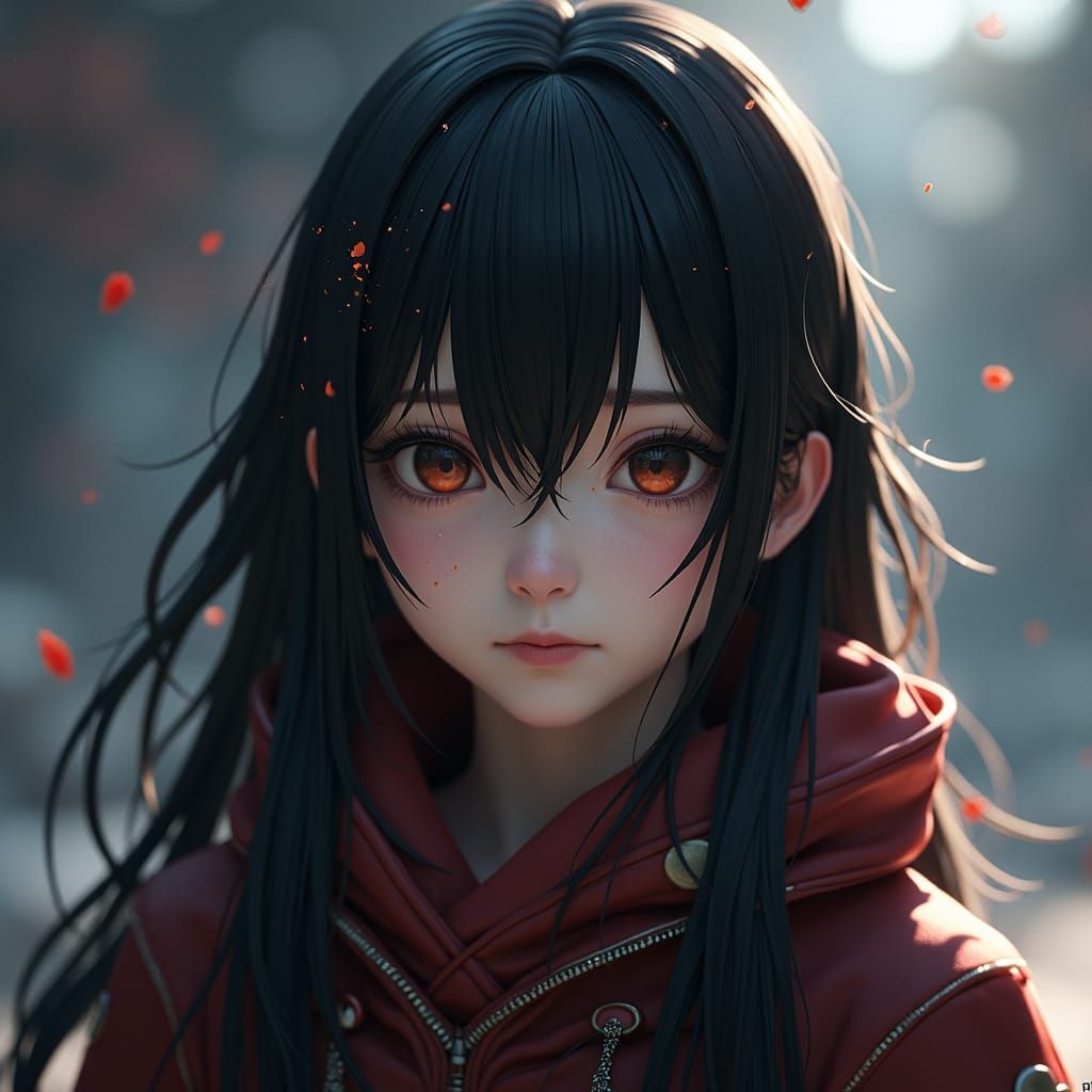 Hori from Horimiya in Detailed Matte Painting Style