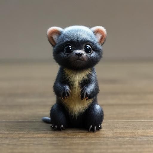Hyperrealistic Rendering of an Adorable Unknown Creature