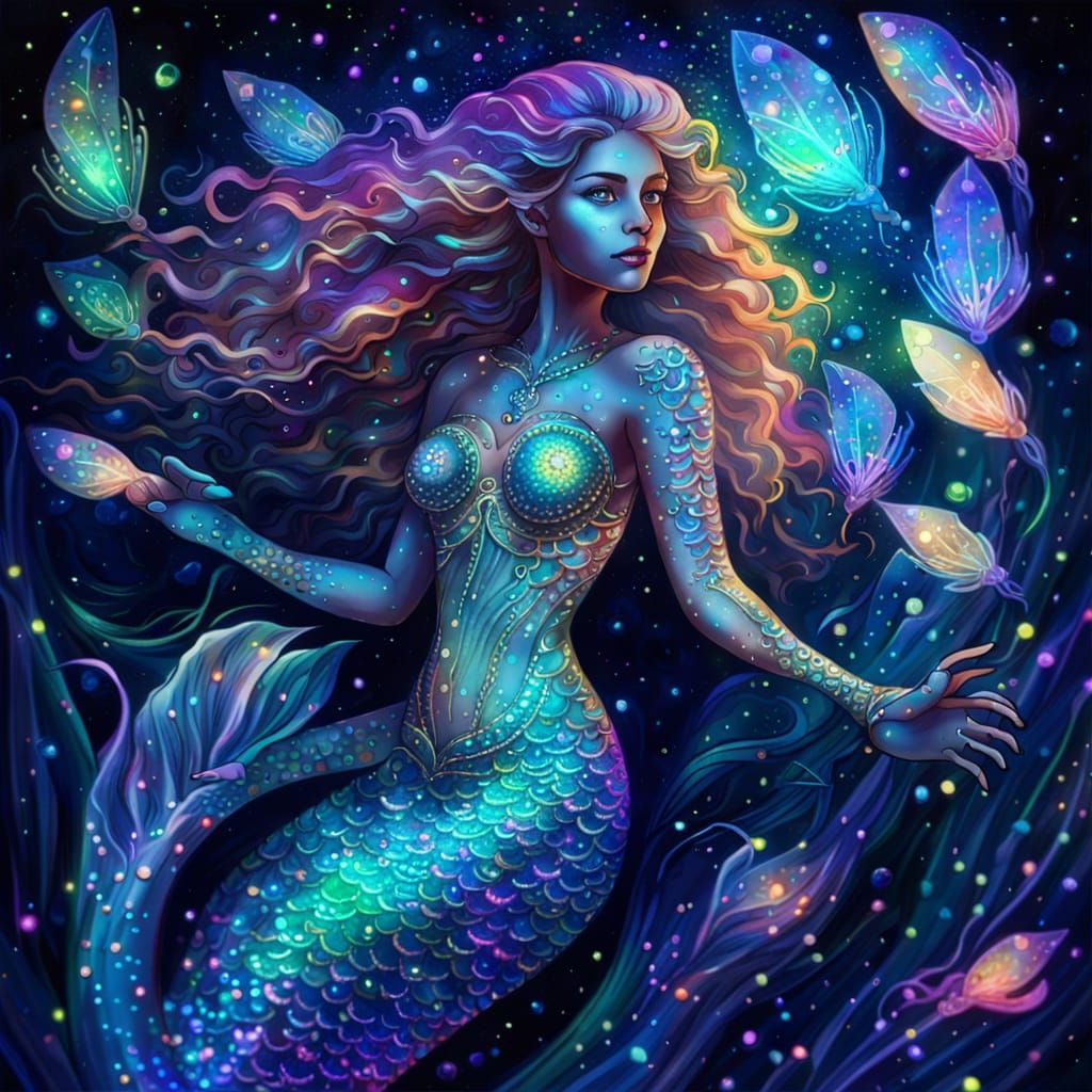 Mermaid in Plankton