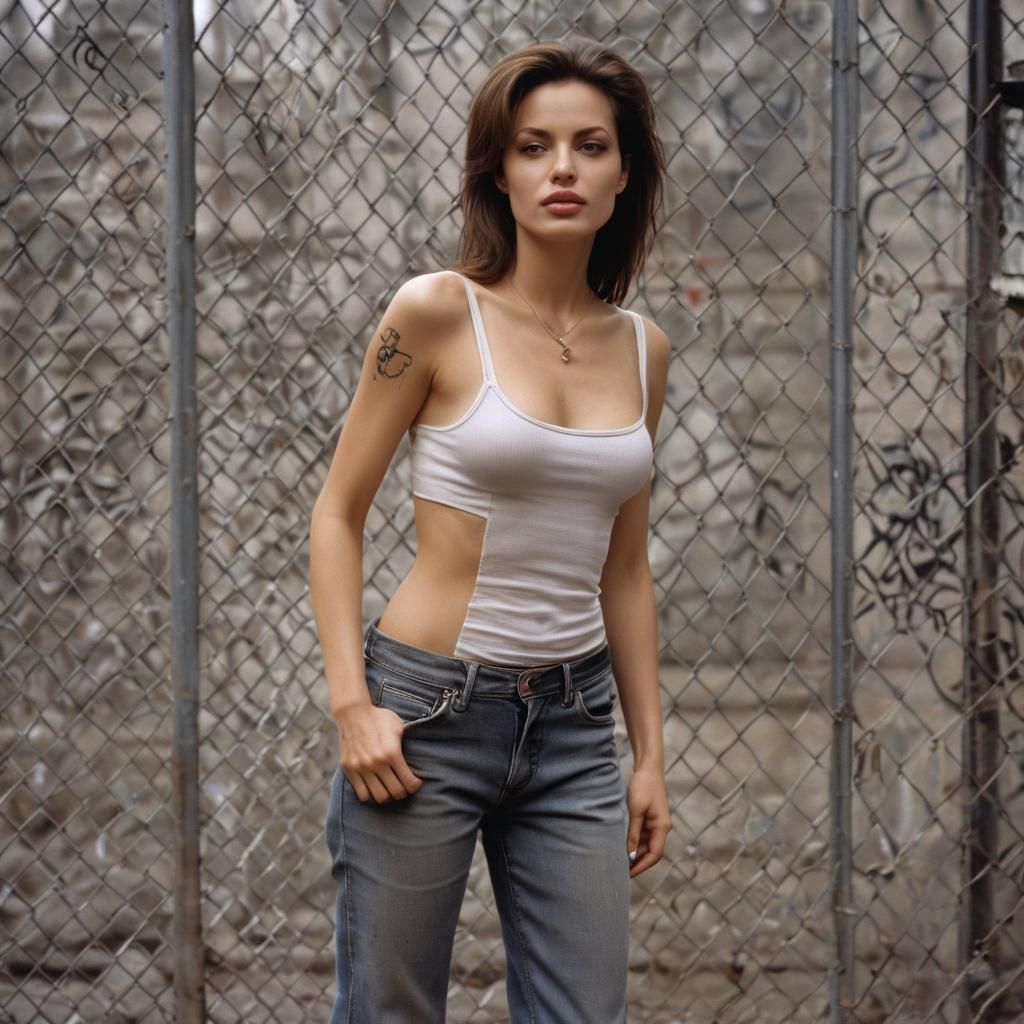Angelina Jolie as Gia Carangi