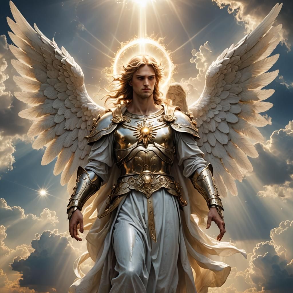 Angelic Warfare in Divine Light