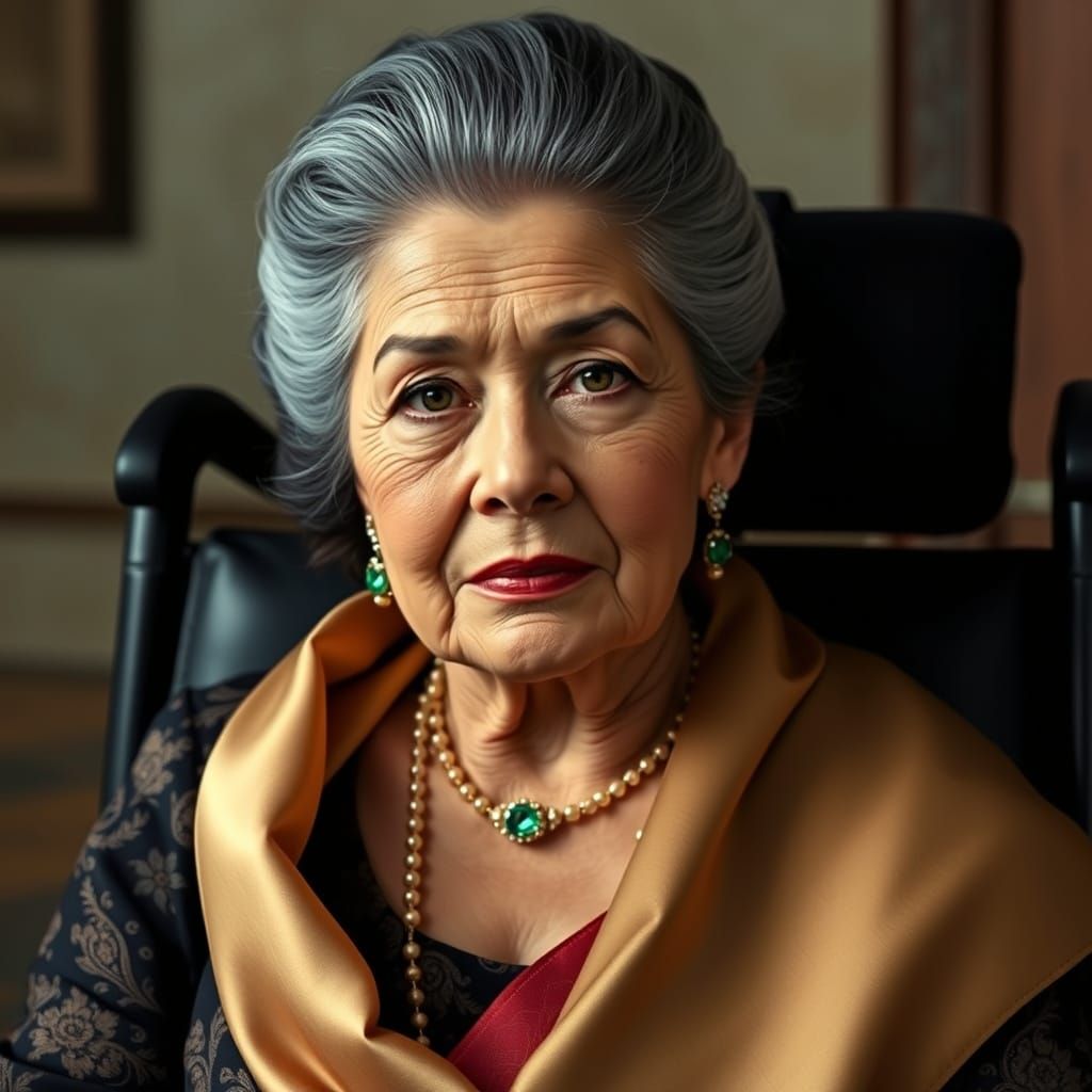 Regal Real Estate Queen Doña Matilda Revilla in Elegant Fili...