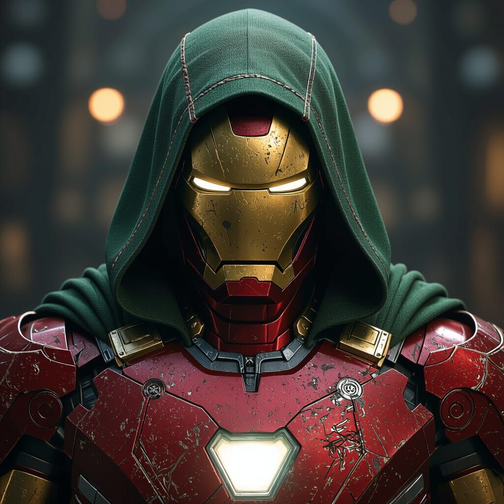 Iron Man and Doctor Doom Fusion Emblem