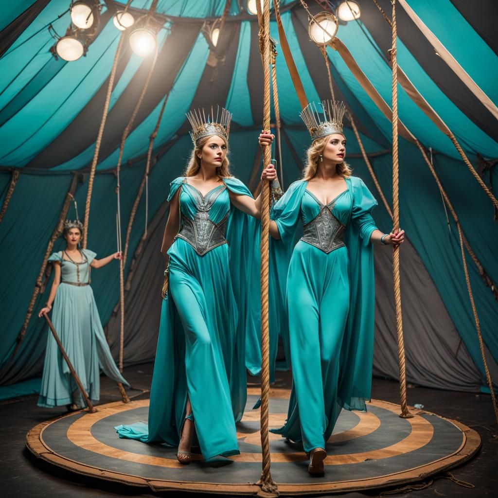 The Fates Tightrope Walk: A Circus Act