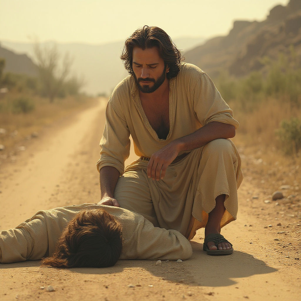 The Good Samaritan: An AI Interpretation