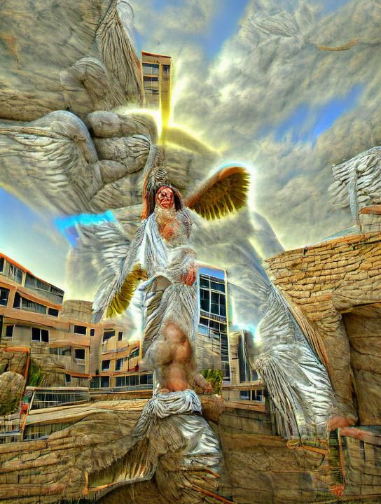 Photorealistic Biblical Angel in HDR 8K