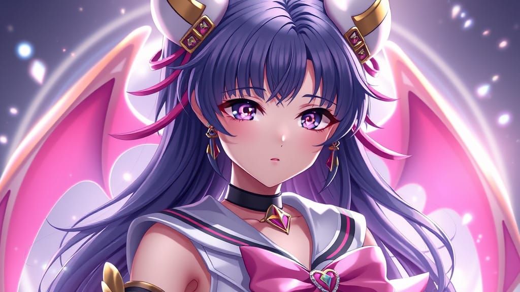 Sailor Moon as a Hashira in the Demon Slayer Universe