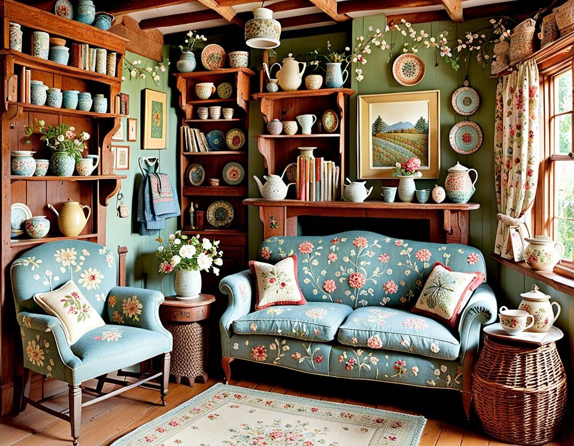 Intricate Cozy Home Interior Design