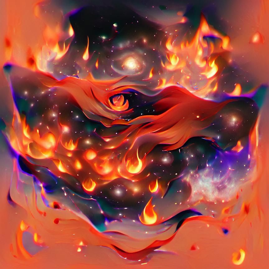 Universe made of fire