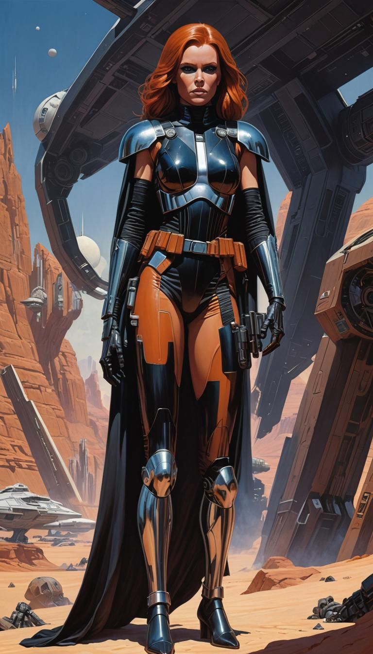 Mara Jade,when Star Wars was still good.