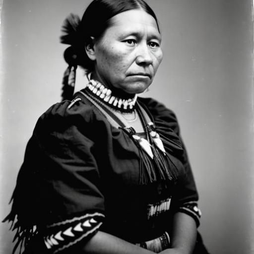Cree Woman in Jingle Dress: Plains Indian Style