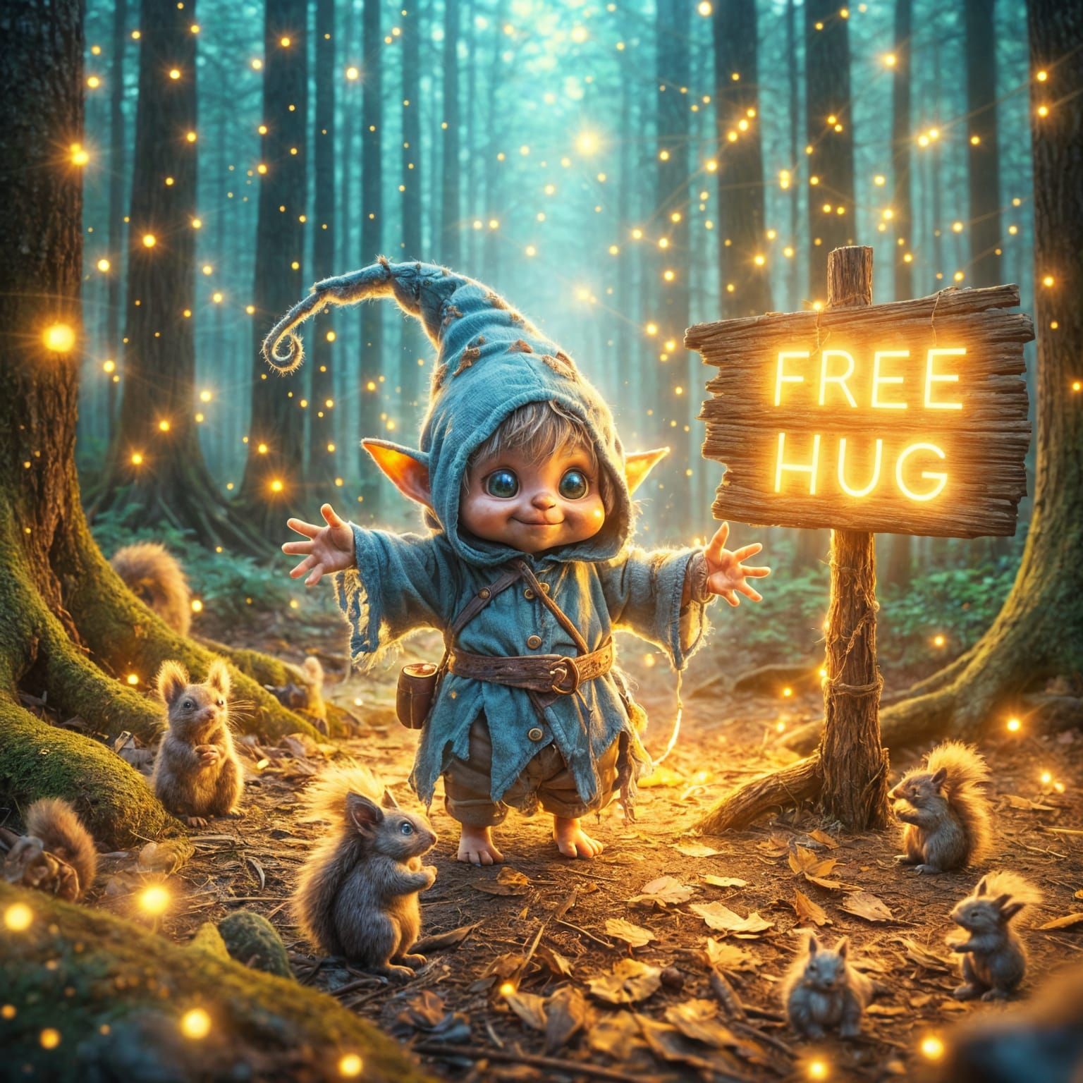 Free Hug to Everyone!