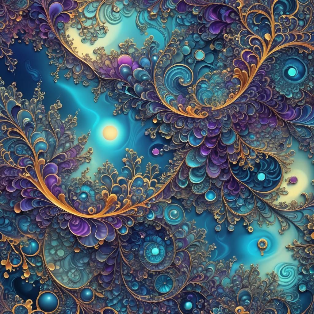 Surreal Immortals Wax Art on Calm Water